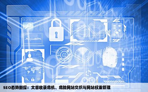 seo们还好吗文章不收录了出现了危险网站是怎么回事还有网站权重