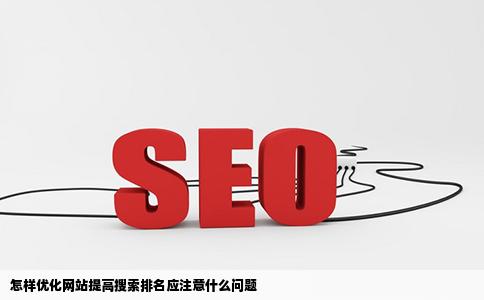 怎样优化网站提高搜索排名应注意什么问题