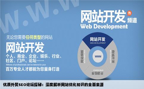 哪个外贸seo论坛最好关于网站优化的知识最全面