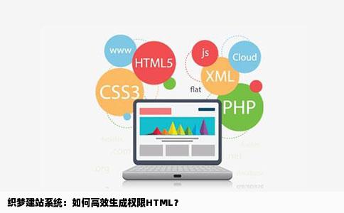 织梦建站系统生成权限html