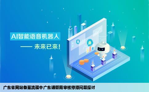 请问广东省网站备案广东通管局怎么不审核了
