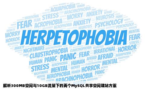 空间大小300MB每月流量10GB建站数量2个MySQL共享空间大小
