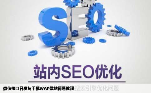 想学习微信接口开发和手机wap建站有没有比较简单一点能看得懂的