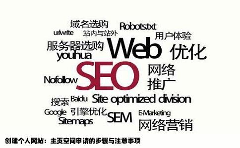 在因特网上发布个人网站需要先申请主页空间