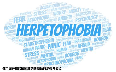 我们想在中国开通一个韩国网站销售商品我需要如何操作以及做什么