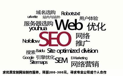 求助有知道做可以自己修改的网站价格在200300左右的公司或者个人