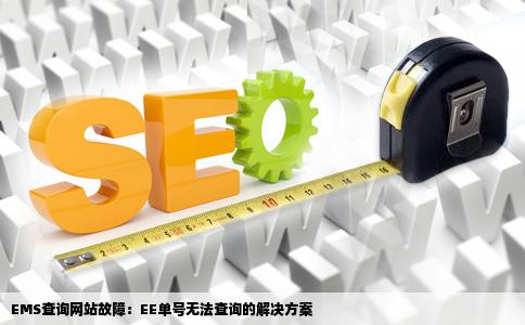 ems查询网站打不开11185正忙短信也查不到我的快递单号是EE