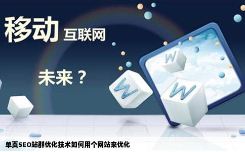 单页SEO站群优化技术如何用个网站来优化