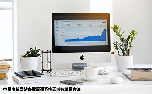中国电信网站备案管理系统中没有域名怎么雨填写网站域名
