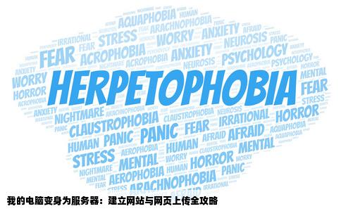 我想1把自己电脑做成服务器2建立网站3上传网页