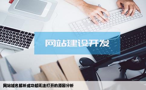 网站域名解析了还是打不开是为什么