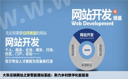 大张庄镇网址之家智能建站系统