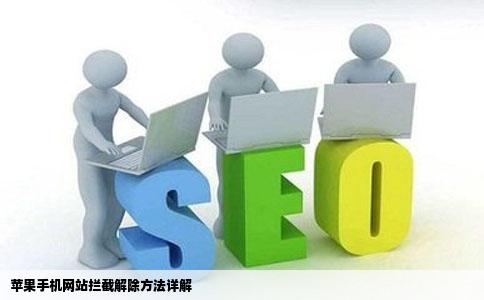 苹果手机网站拦截怎么解除