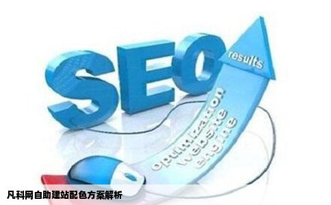 自己在凡科网自助建设了一个网站但是不懂如何配色好看求帮助