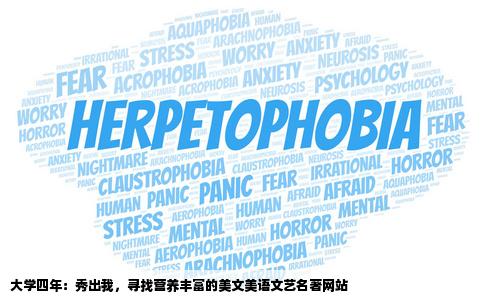 谁知道什么大型美文美语文艺名著有营养的网站大学四年要秀出我