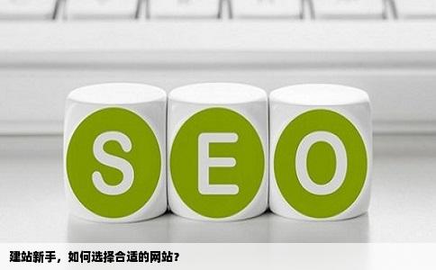 建站新手建什么网站好呢