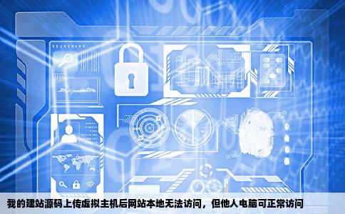 我的建站源码上传虚拟主机了网站在自己电脑打不开在别人电脑