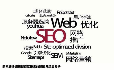 新网站快速获得百度排名会导致什么样的结果