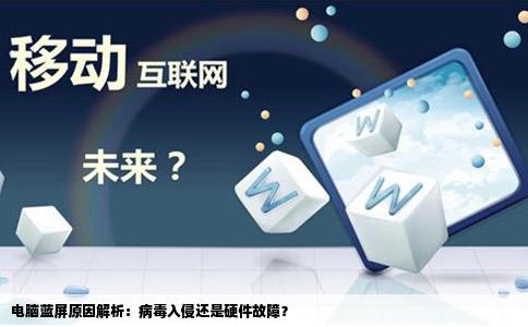我的电脑为什么会蓝屏幕是不是我上了什么网站中毒了