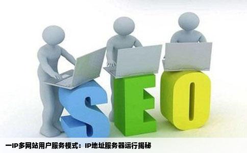 一个IP下挂载了好多网站用户在浏览器上输入这个IP地址服务器是