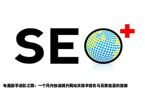 电商小白想知道怎么提升关键字排名和百度收录网站刚上线一个月