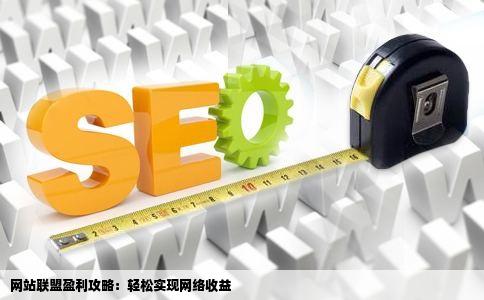 怎么用网站联盟赚钱呢