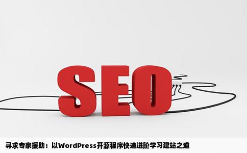 想学习建站求wordpress开源程序做网站的高手帮助