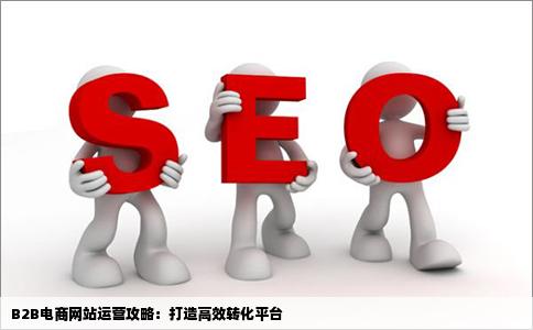 在B2B行业电子商务上如何做好网站运营