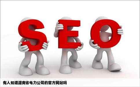 有人知道湖南省电力公司的官方网站吗