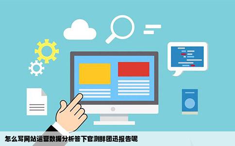 怎么写网站运营数据分析答下官测鲜团迅报告呢