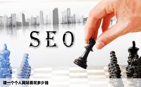 建一个个人网站要花多少钱
