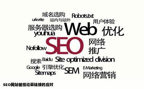 SEO优化网站被挂了大量的垃圾链接怎么办