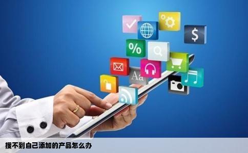 怎样才能搜索到自己在网站中添加的产品