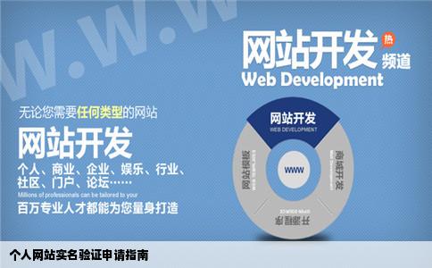 个人网站可以申请实名验证吗