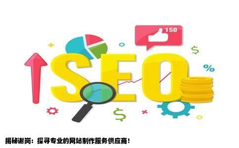 东莞谢岗网站制作公司哪家专业服务好