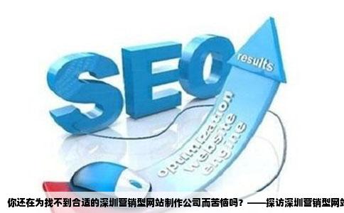 深圳营销型网站制作公司