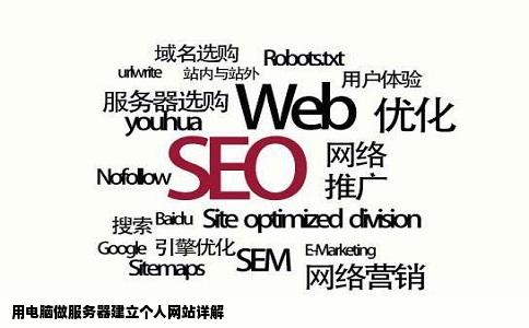 用自己电脑做服务器建立个人网站