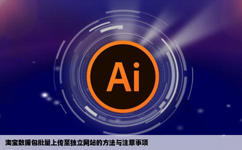 能不能将淘宝的数据包批量上传到自己的独立网站上面求高手解答