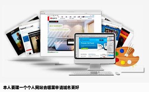 本人要建一个个人网站去哪里申请域名更好