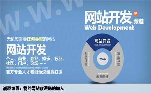 我有自已的网站能加盟你们吗采纳后加分哦