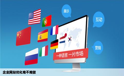 企业网站优化难不难做