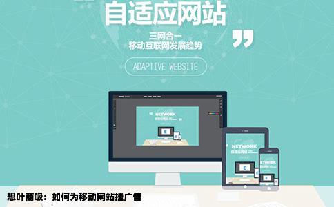想叶商吸延要给自己的移动网站挂一下广告应该怎么做