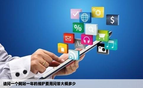 请问一个网站一年的维护费用问答大概多少