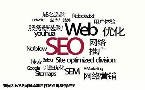 我wap网站还没有一个合作站点怎样添加站点与友情链接