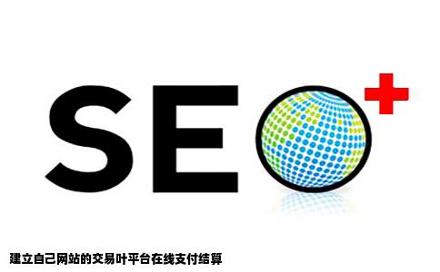 怎样建立自己网站的交易叶平台在线支付结算