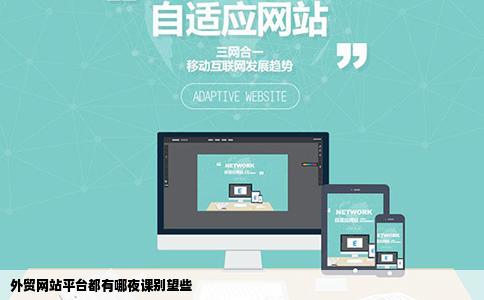 外贸网站平台都有哪夜课别望些