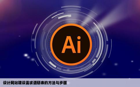 1如何设计一份网站建设需求调研表