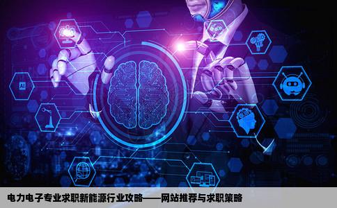 我是学电力电子专业的想找个电力新能源行业的工作去什么网站找