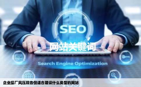 企业探厂风压现告但适合建设什么类型的网站
