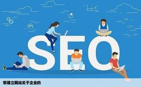 想建立网站关于企业的
